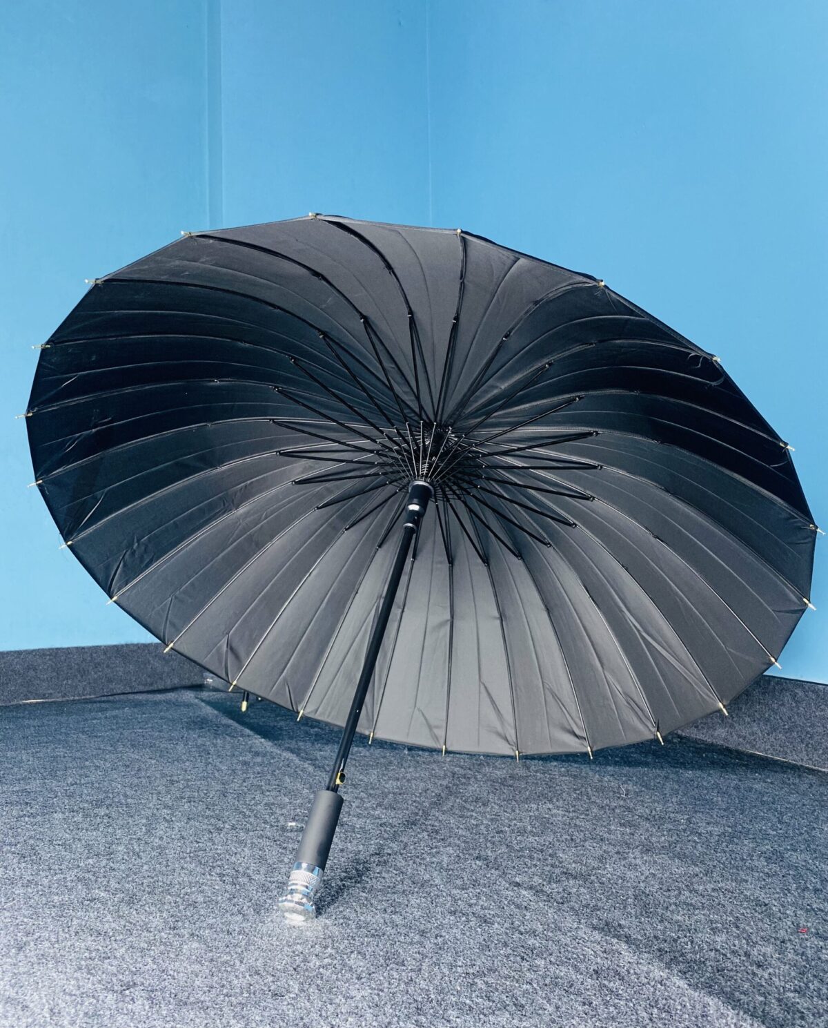 ২৪ শিকের প্রিমিয়াম ছাতা 003 ( Black Color )