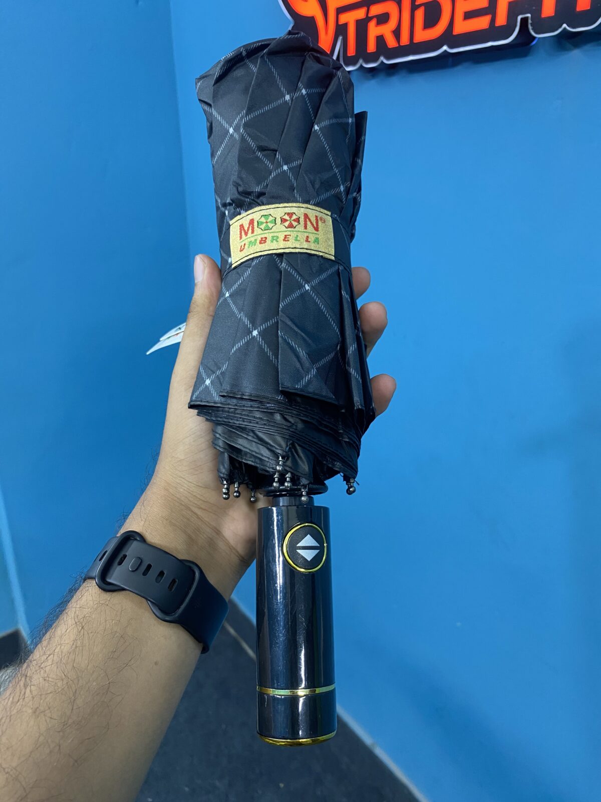 Moon”১২” শিকের ছাতা (Black) - Image 2