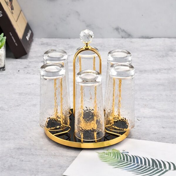 ৩৬০° প্রিমিয়াম গ্লাস হোল্ডার স্ট্যান্ড