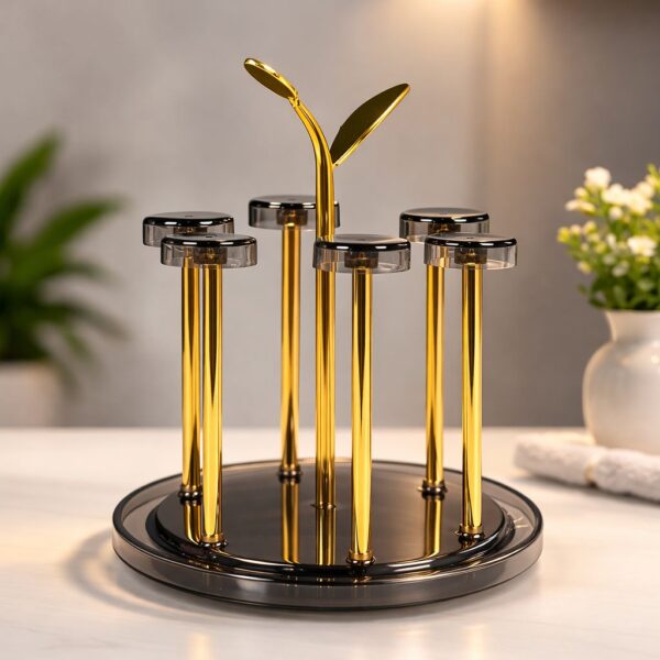 ৩৬০° প্রিমিয়াম গ্লাস হোল্ডার স্ট্যান্ড