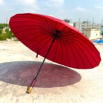 ( মেরুন ) ২৪ শিকের প্রিমিয়াম ছাতা - Image 2