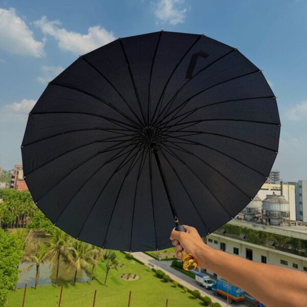 ( কালো ) ২৪ শিকের প্রিমিয়াম ছাতা