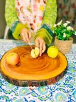 প্রিমিয়াম মেহগনি উড ন্যাচারাল চপিং বোর্ড - Image 3